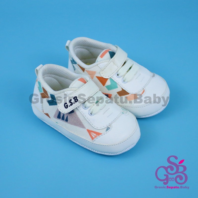 prewalker sepatu bayi laki laki perempuan umur 2 - 14 bulan model Kets Carnival