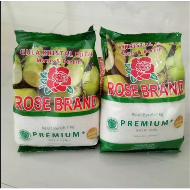 

Rose Brand Gula Pasir Putih Premium 1 kg
