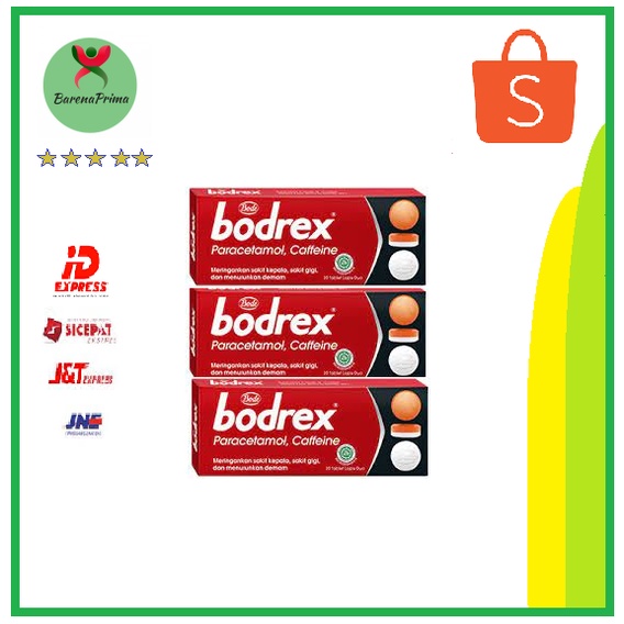 Bodrex tab per pak isi 20