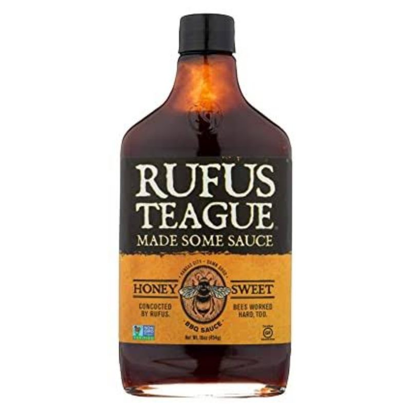 

RUFUS TEAGUE BARBEQUE SAUCE HONEY SWEET 16 OZ (454GR)