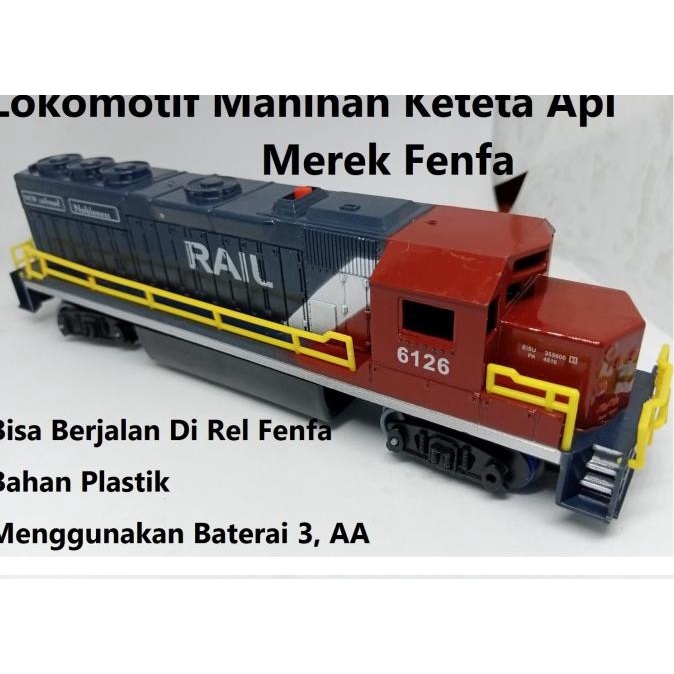 Miniatur Mainan Kereta Api Lokomotif Fenfa Nobleness