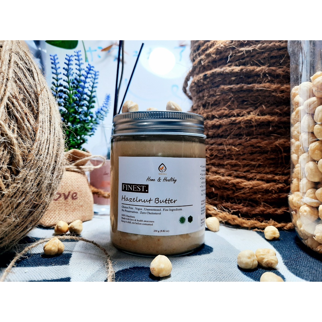 

Botanica Selai Kacang Hazelnut 100 gram/Roasted Hazelnut Butter - Unsweetened/Vegan/Gluten Free/Keto Friendly