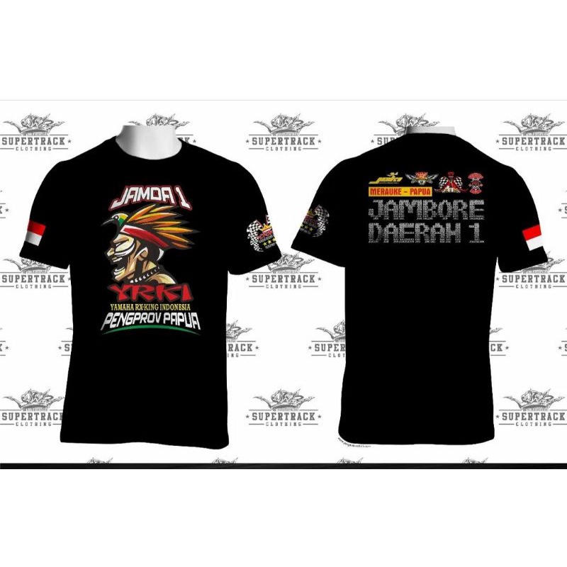 KAOS T-SHIRT JAMBORE DAERAH PAPUA