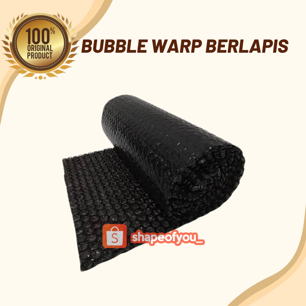 Bubble wrap kardus karton pembungkus packing tambahan extra aman