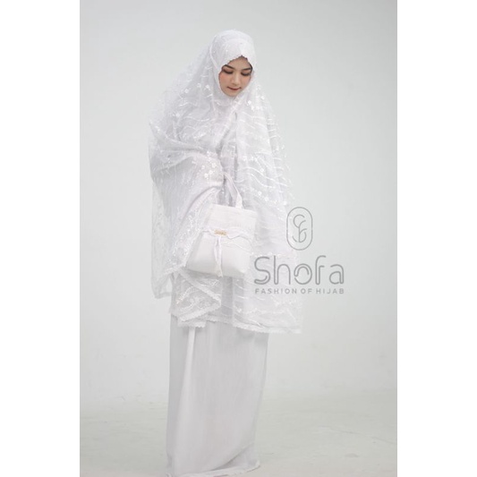 COD Mukena italy Mukena full brukat katun rayon mukena Arabic mukena italy bay shofa fashion ( jumbo)