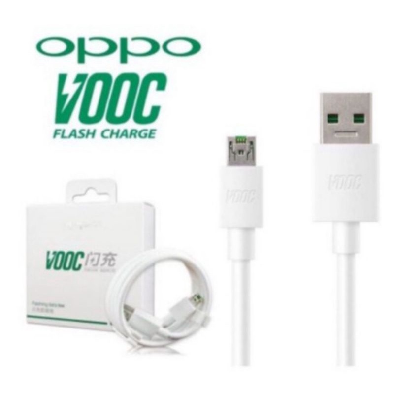 KABEL DATA CASAN CAS OPPO VOOC MICRO &amp; TYPE C ORIGINAL