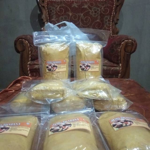 

Jamu instan bubuk campur (Jahe, Temulawak, Kunyit dan Kencur)