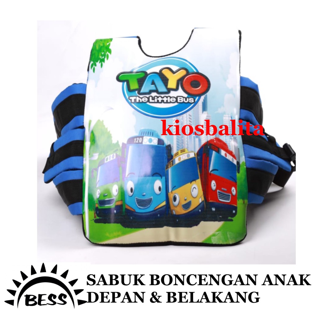 FREE MASKER!! SABUK BONCENGAN PRINTING / SABUK KURSI JOK BONCENG MOTOR ANAK UNTUK DEPAN &amp; BELAKANG