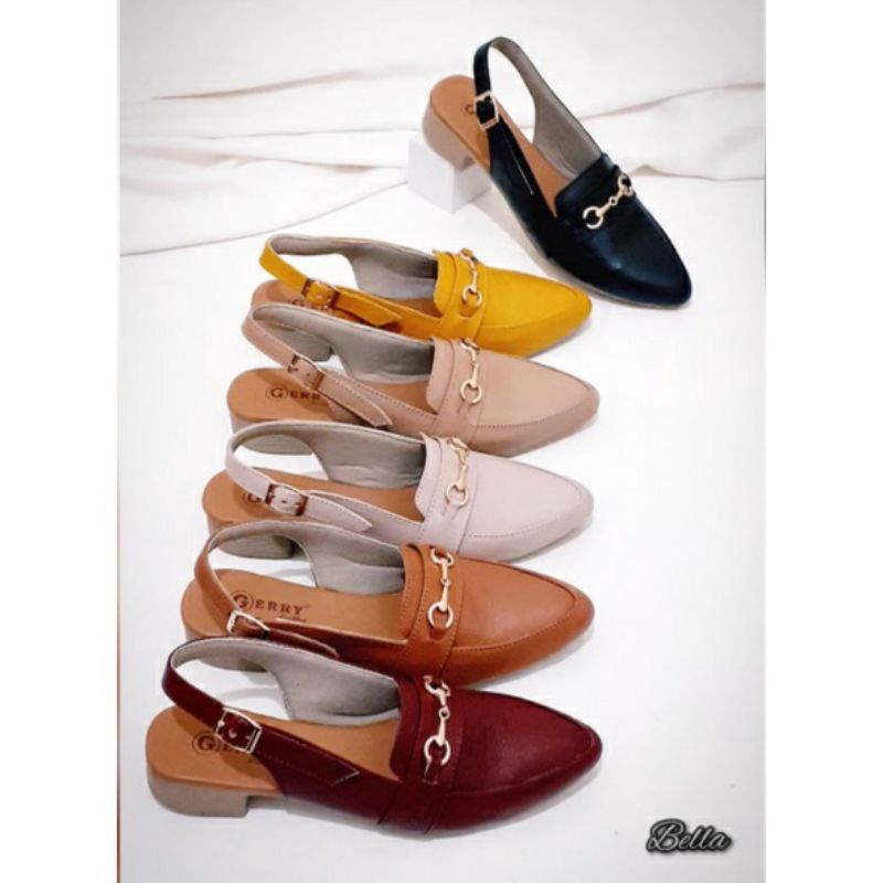 SANDAL SEPATU TUTONG WANITA KULIT ASLI SUKAREGANG GARUT SEPATU WANITA KULIT ASLI SEPATU WANITA PAPIR