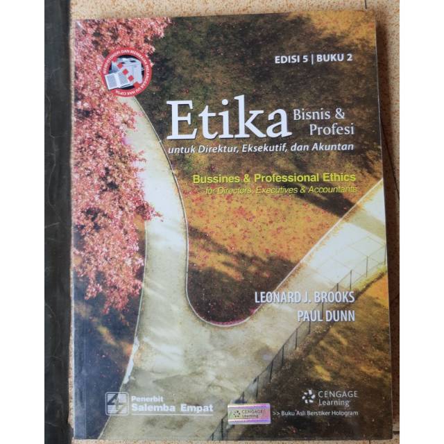 Buku Etika Bisnis Dan Profesi EDISI 5 BUKU 2 - Leonard J. Brooks