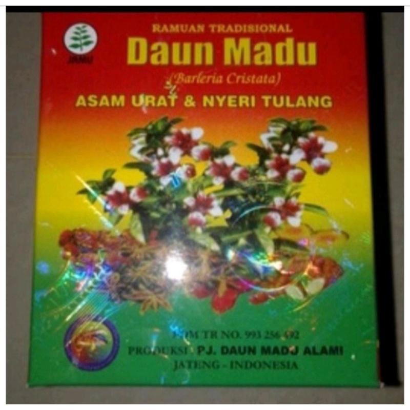 daun madu asam urat original