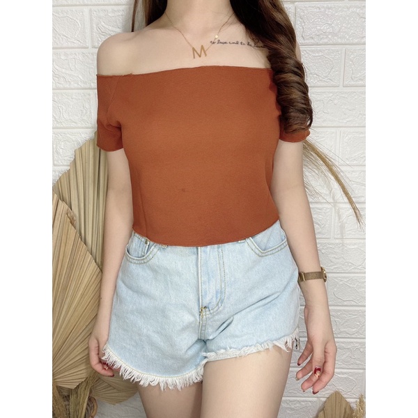 Sabrina Croptop RIB / Croptop Sabrina / Vimel collection