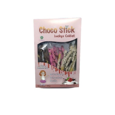 

luckys coklat chocostick pokky/salut 150gram camilan oleh oleh malang