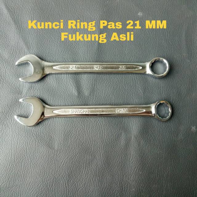 Kunci Ring Pas Fukung 21 MM / Fukung
