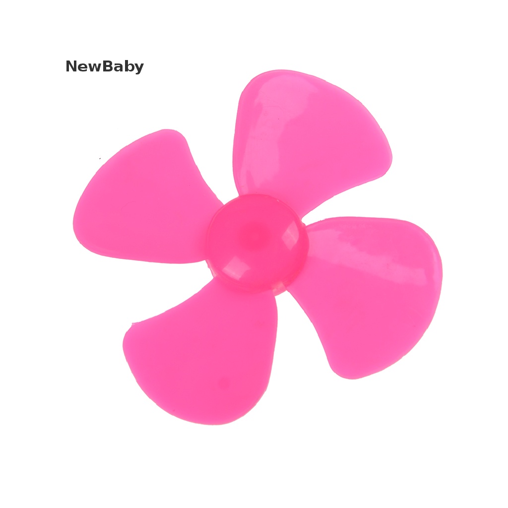 Newbaby 6pcs Balingbaling Plastik ABS 4 Bilah Ukuran 2mm X 56mm