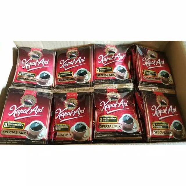 

Kapal api secial mix gula sachet