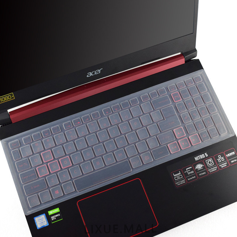 Lixue Acer Shadow Knight Rock4 Generations An515-55 Nitro 5 Pelindung Keyboard Laptop 15.6 &quot;Bahan Silikon