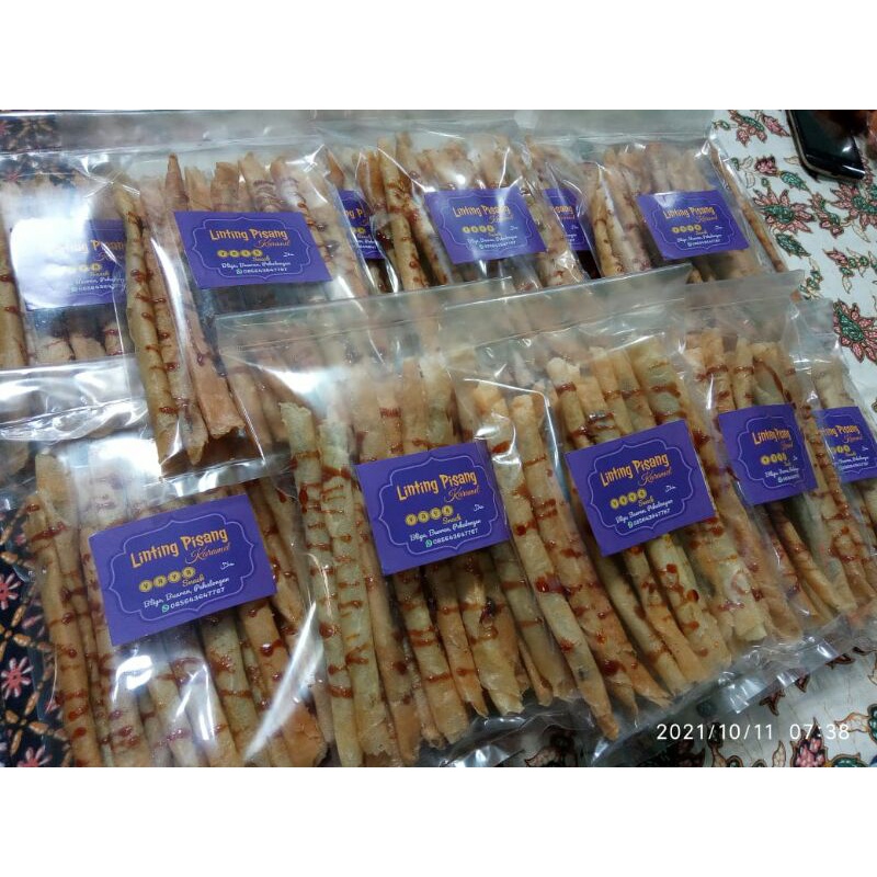 

LINTING PISANG KARAMEL | SNACK HOMEMADE BY YAYA SNACK