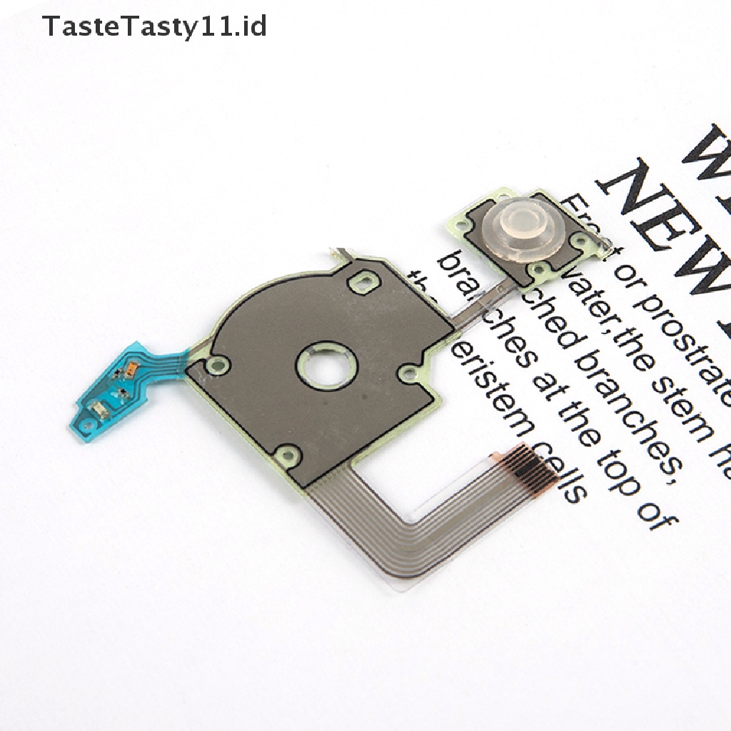 【TasteTasty】 1Pc D-Pad Left Ribbon Keyboard Button Flex Cable Set with rubber for PSP3000 .