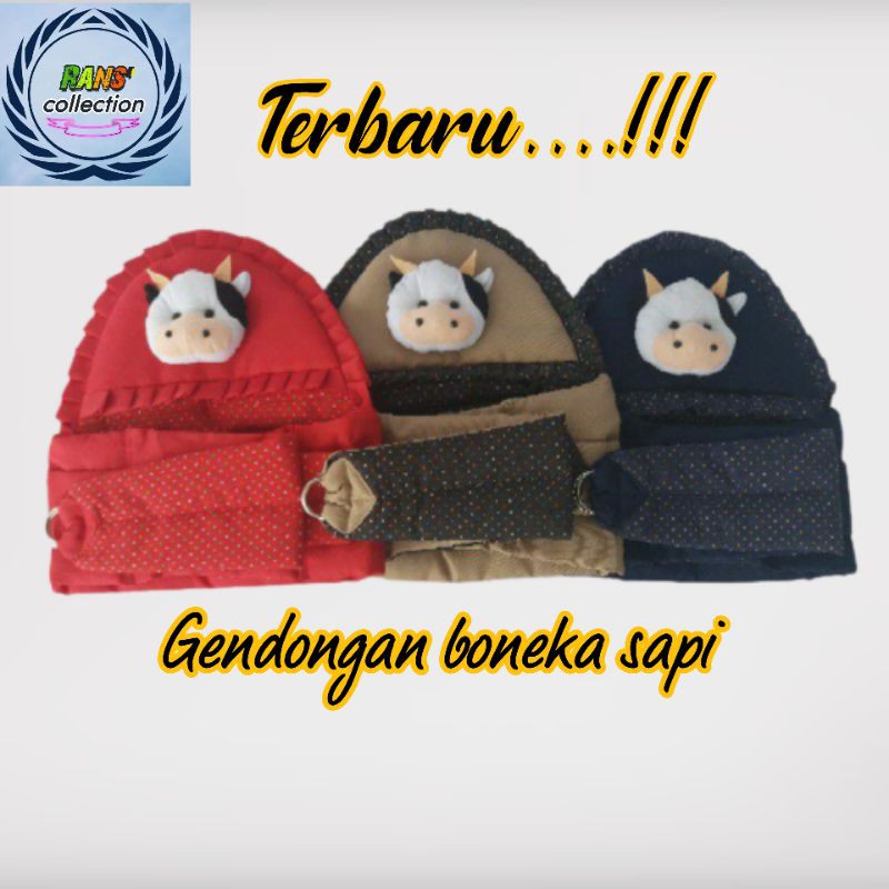 gendongan bayi boneka sapi termurah