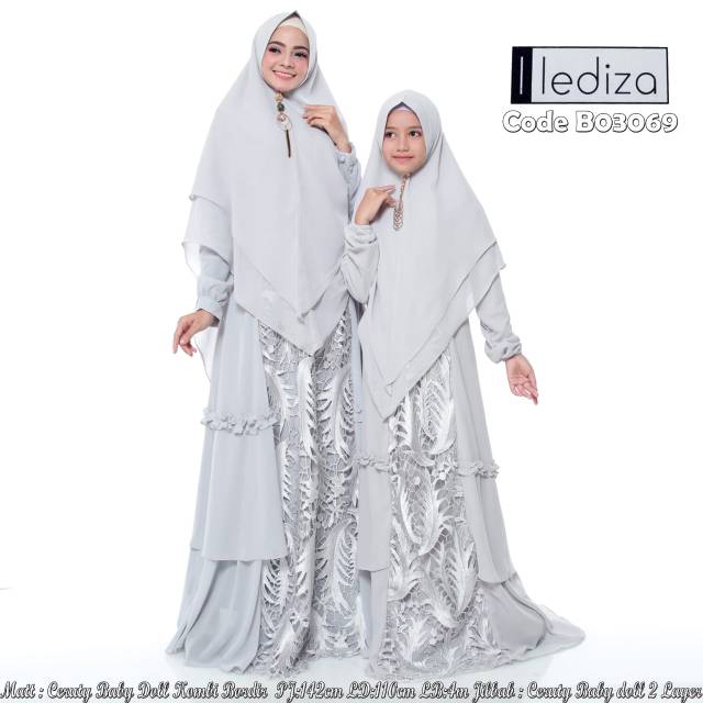 Gamis couple Lediza B03069