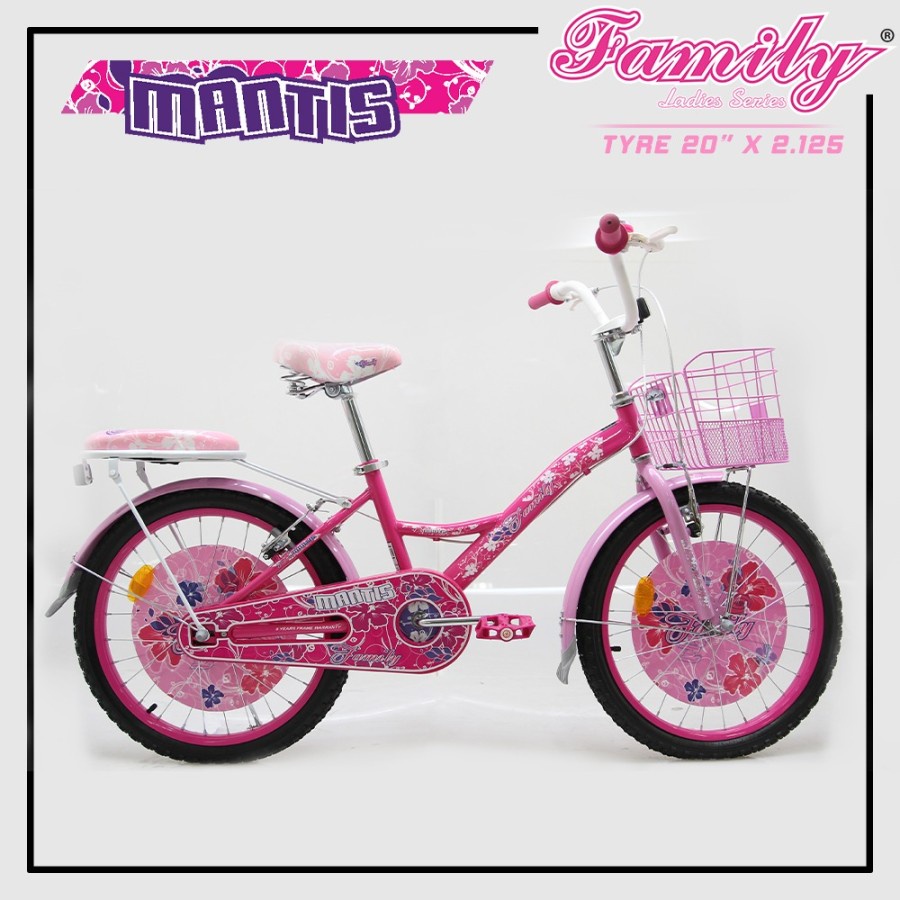 SEPEDA ANAK PEREMPUAN MINI 20 INCH FAMILY MANTIS