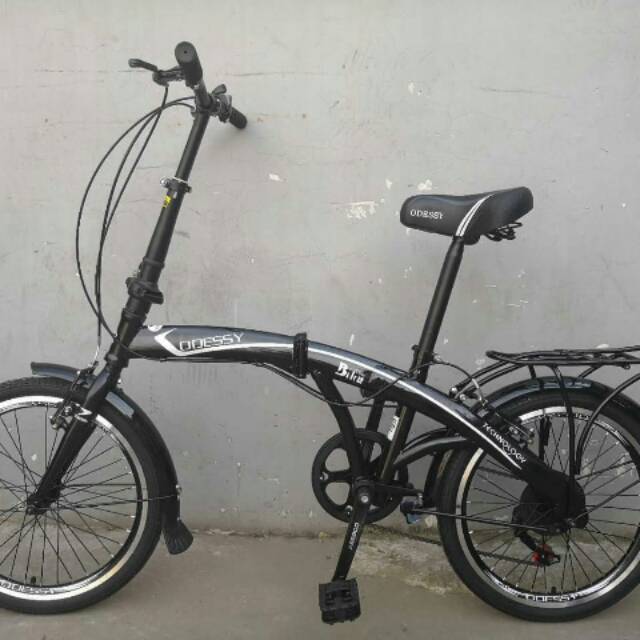  Sepeda  Lipat  Odessy 20 Vbrake Shopee Indonesia