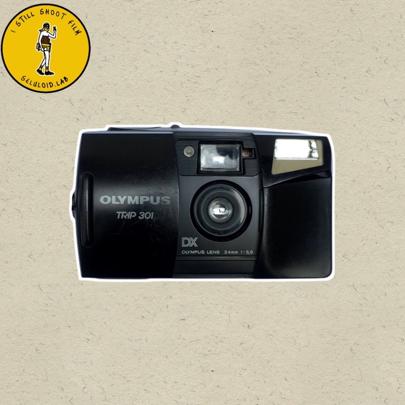 OLYMPUS TRIP 301 kamera analog rollfilm 35mm kodak fujifilm agfa