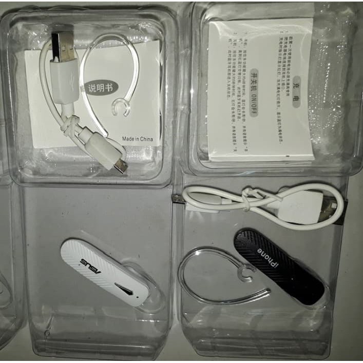 Headset / Handsfree Bluetooth Iphone Asus Vivo Xiaomi