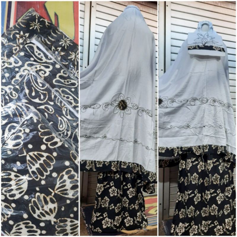 Mukena Jumbo Rempel Batik