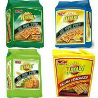 

Hatari See Hong Puff Biskuit 260 gr Malkist, krekers krim, Kelapa, Margarin