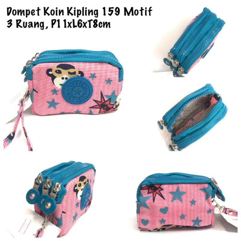 [BISA COD] Dompet Koin KIP Motip 030-Dompet Koin Import Murah