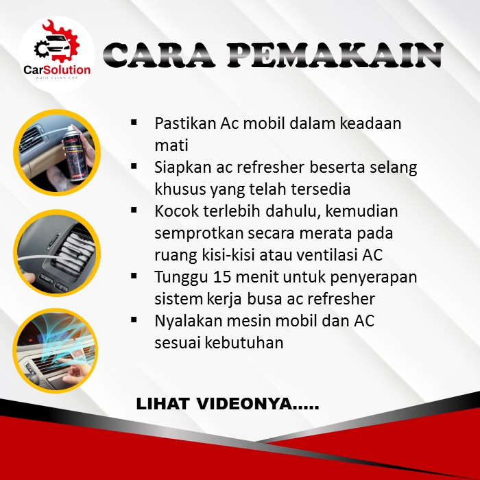 Ac Refresher Mobil Pembersih Ac Mobil Ac Cleaner Penyegar Ac Mobil Ac Cleaner Spray Ac Refreser