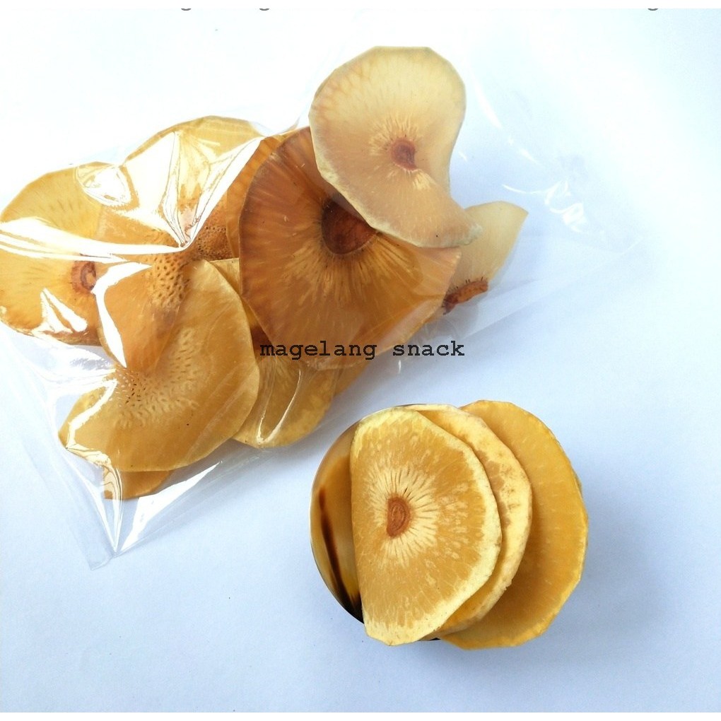 

Keripik sukun bulat utuh renyah/ceriping/camilan/snack sukun