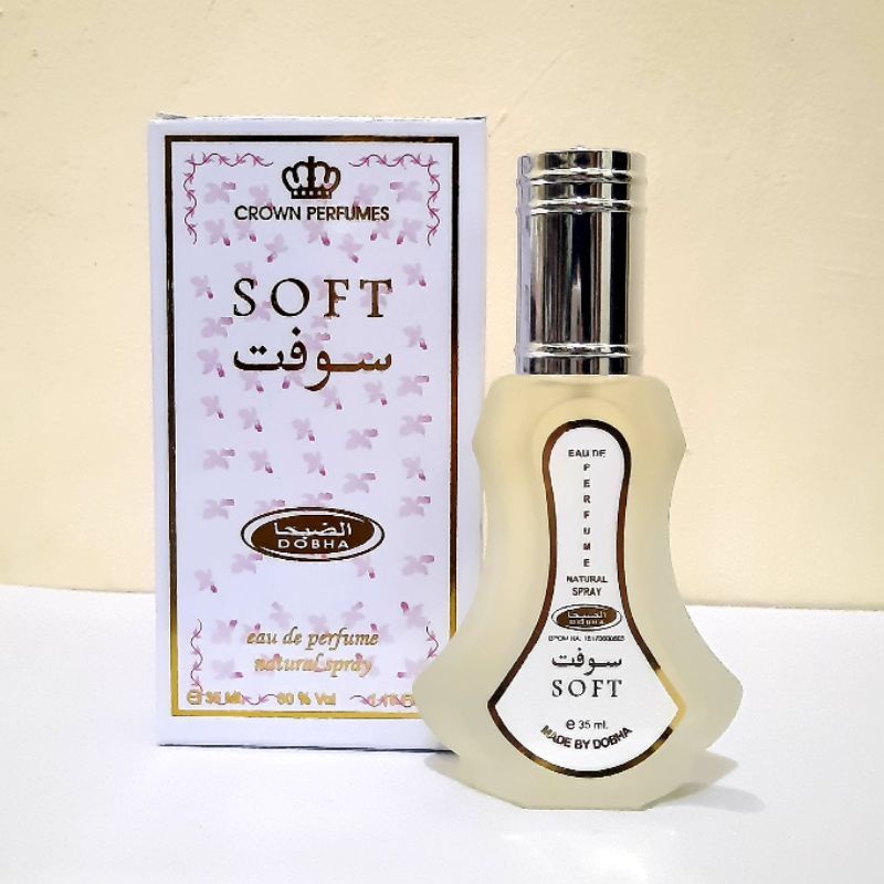 Parfum SOFT Dobha 35ml EDP Eau De Parfume Daily Terdaftar BPOM &amp; MUI