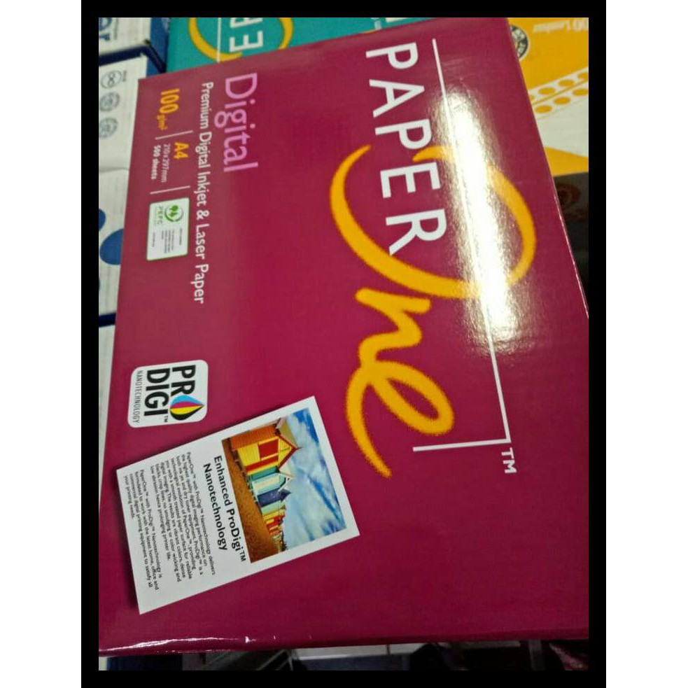 

Kertas Hvs A4 100 Gram Paper One Premium Kualitas Mantap!! Free Ongkir