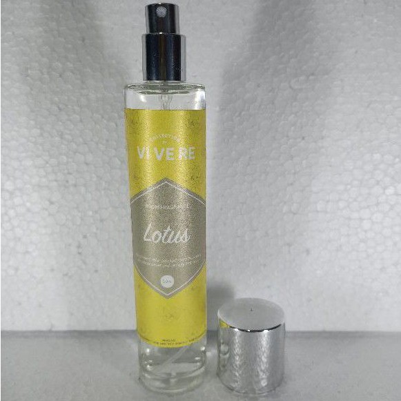 VIVERE ROOM FRAGRANCE / PEWANGI RUANGAN SPRAY AROMA LOTUS 50 ML ORIGINAL