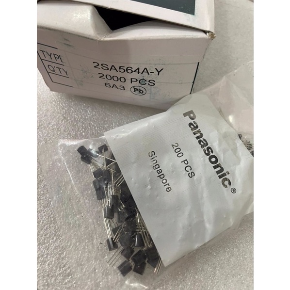 200pcs Transistor 2SA564A-Y Panasonic ORI Singapore A564