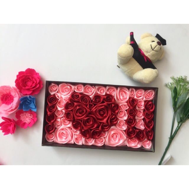 

Flower box / kado anniv / ultah pacar