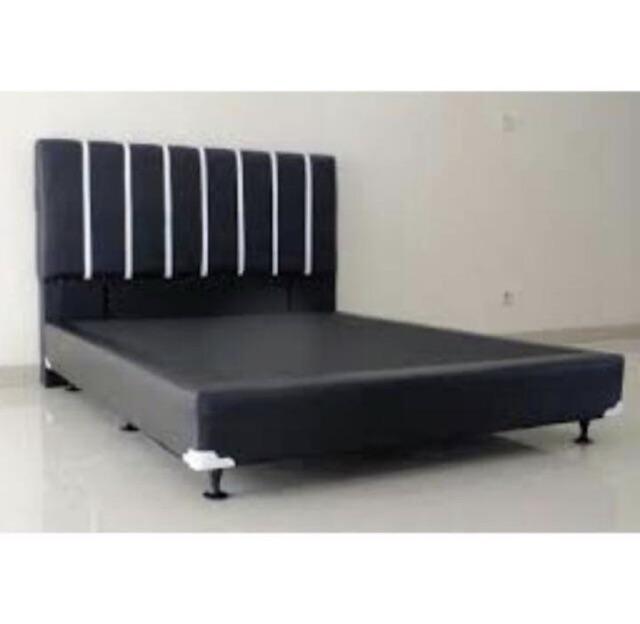 Divan Oscar Springbed Minimalis + Headboard Diamond All Size (promo Harga)