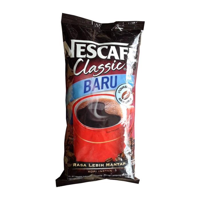 

(BISA COD) Nescafe Classic 120gram by NESTLE Professional (Kualitas Resto & Cafe) - Classic Bublwrp