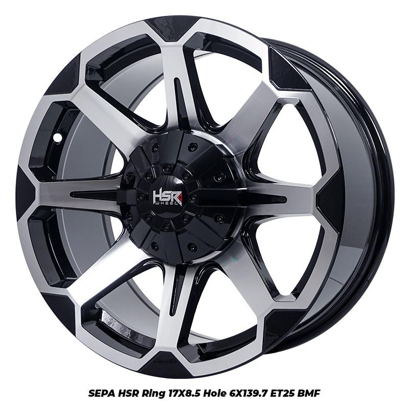 Velg Mobil R17 HSR SEPA Ring 17 Pelek Offroad Pajero Fortuner Ranger I Toko Velg Mojokerto