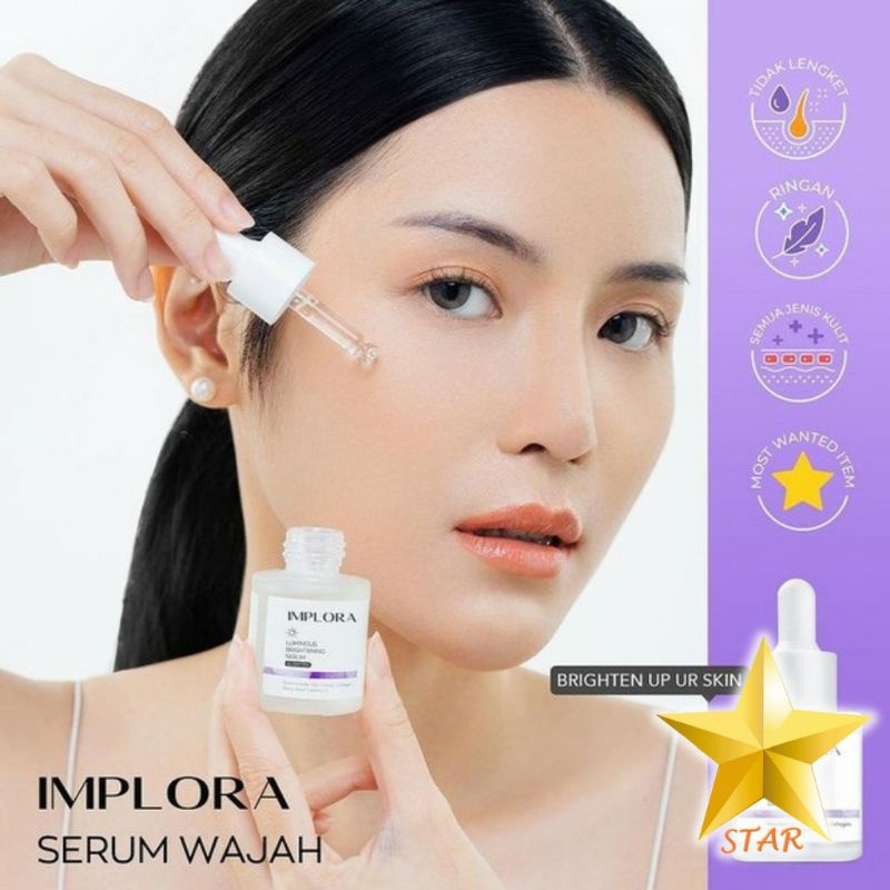 Implora Luminous Brightening Serum / Serum Wajah / Implora Serum