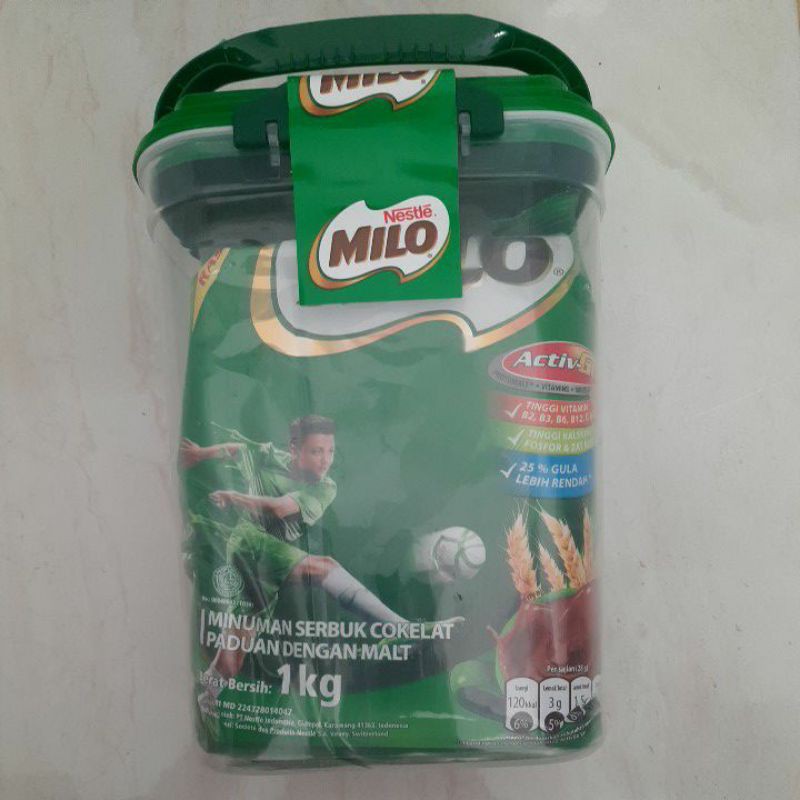 Milo activ go 1kg bonus toples + sendok