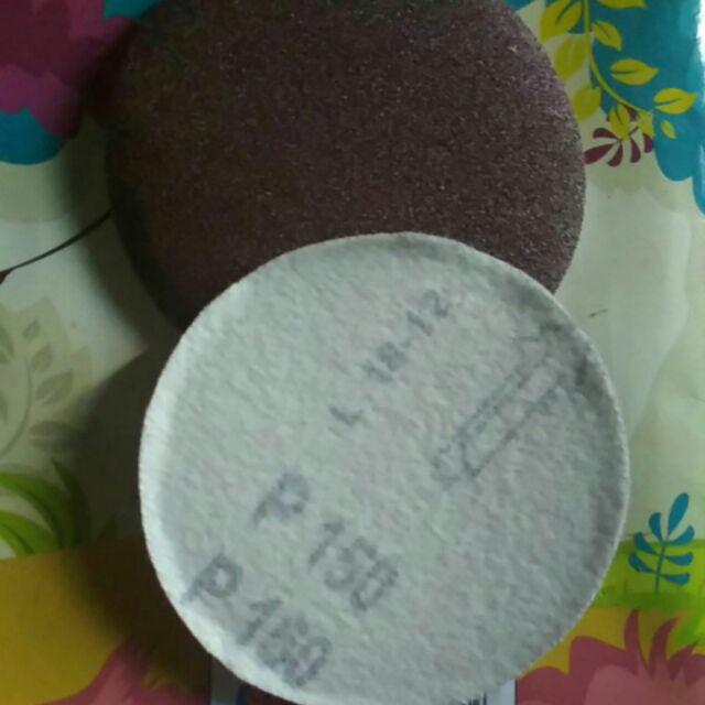Amplas Bulat-velcro-tempel-sanding Pad Grit 150
