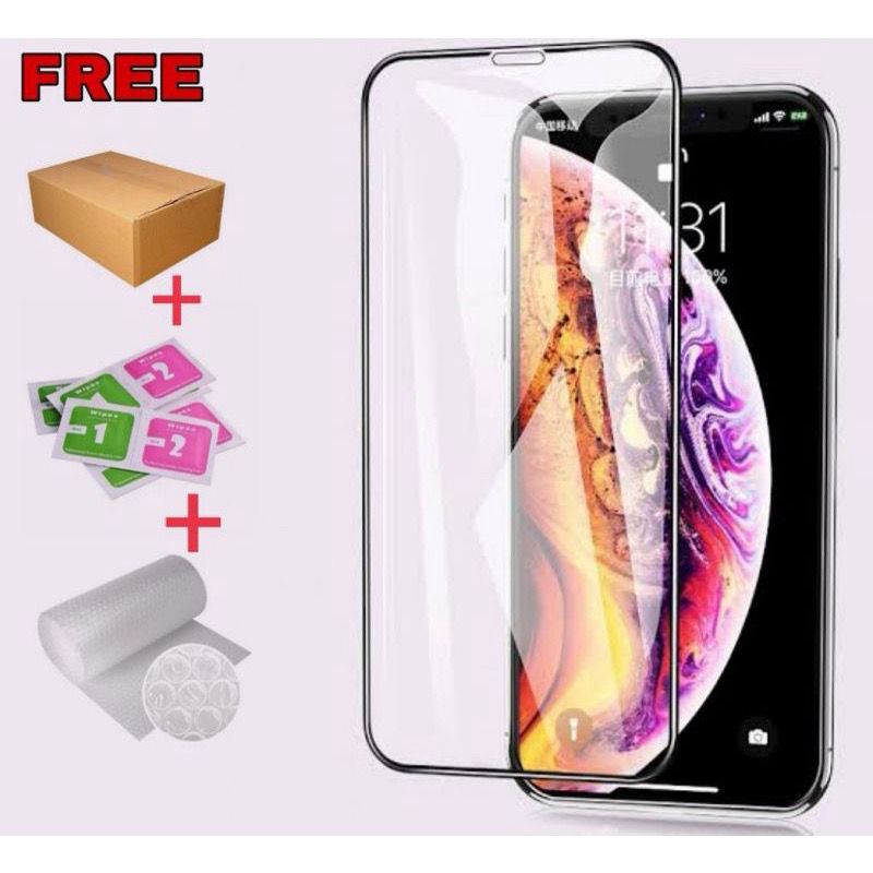 TEMPERED GLASS 6D 9D ALL TYPE SAMSUNG XIAOMI IPHONE OPPO VIVO ASUS DLL