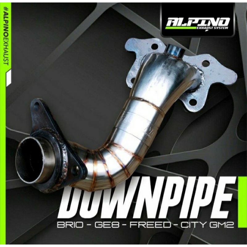 alpino exhaust Downpipe honda brio