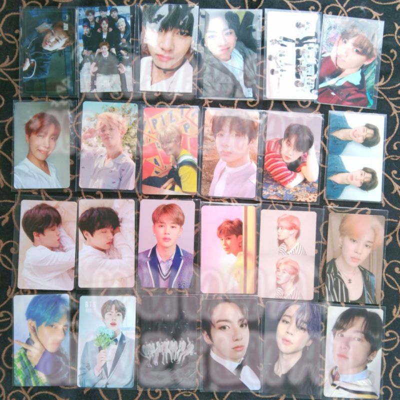 PHOTOCARD PC ALBUM OFFICIAL BTS JHOPE JIMIN NAMJOON YF YOUNG FOREVER ANSWER E WINGS POB MOTS ONE HOL