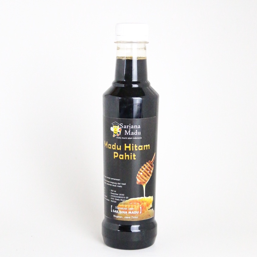 

Madu Hitam Pahit Herbal 350 Ml Sarjana Madu - Madu Herbal Alami