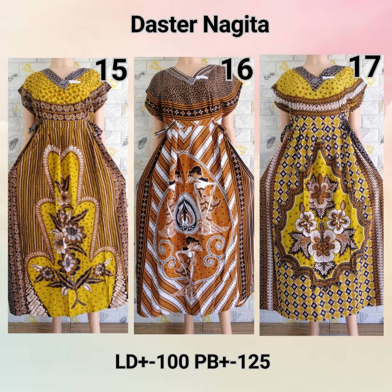 DASTER NAGITA COKLAT HAP DASTER MODERN DASTER ADEM